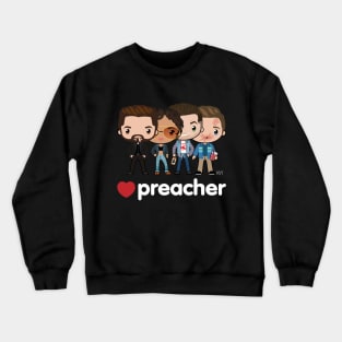 Love Preacher - Tulip, Jesse, Cass & Eugene Crewneck Sweatshirt
